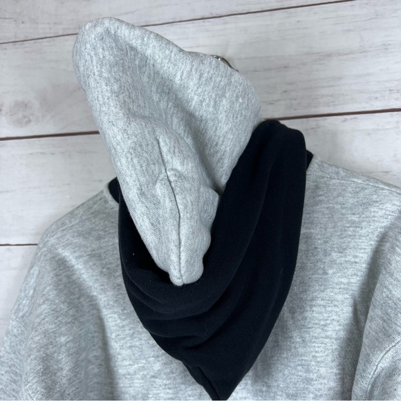 Vintage 1990s Discus Athletic Double Hooded Hoodie fits like Large - Picture 3 of 8